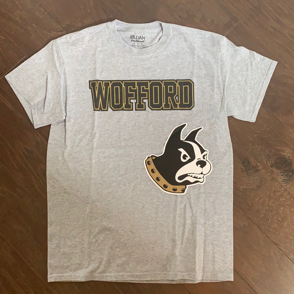 Wofford T-shirt and Terrier Sticker